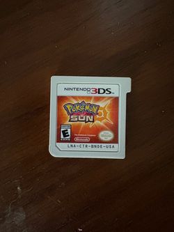 Pokémon Sun Nintendo 3DS Game Cartridge