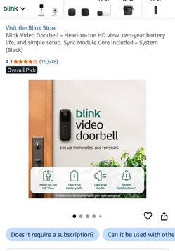 Blink Door Bell