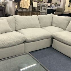 Cloud, sofa, sectional, living room, set, perfect for a small space, same-day delivery