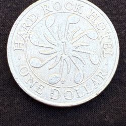 Hard Rock Hotel $1 gaming token