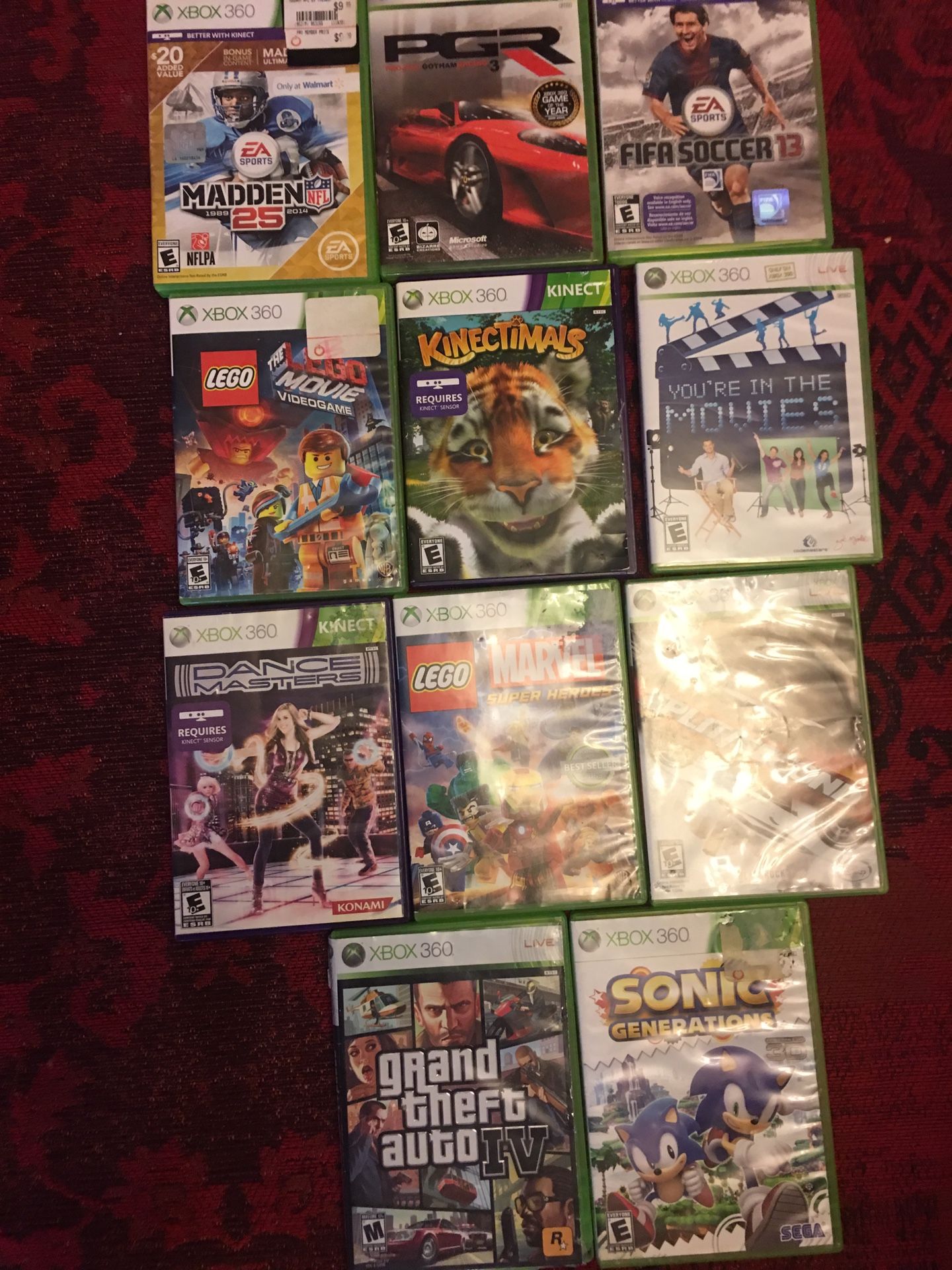 Xbox 360 games