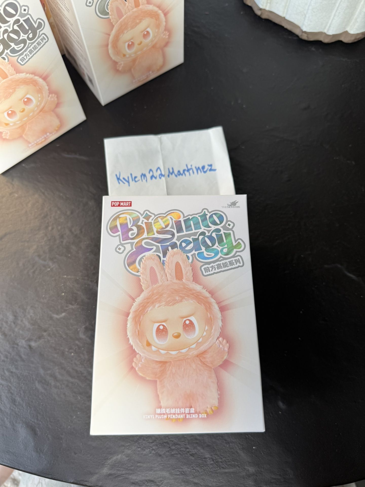 Labubu POP Mart Big Into Energy The Monsters Figured