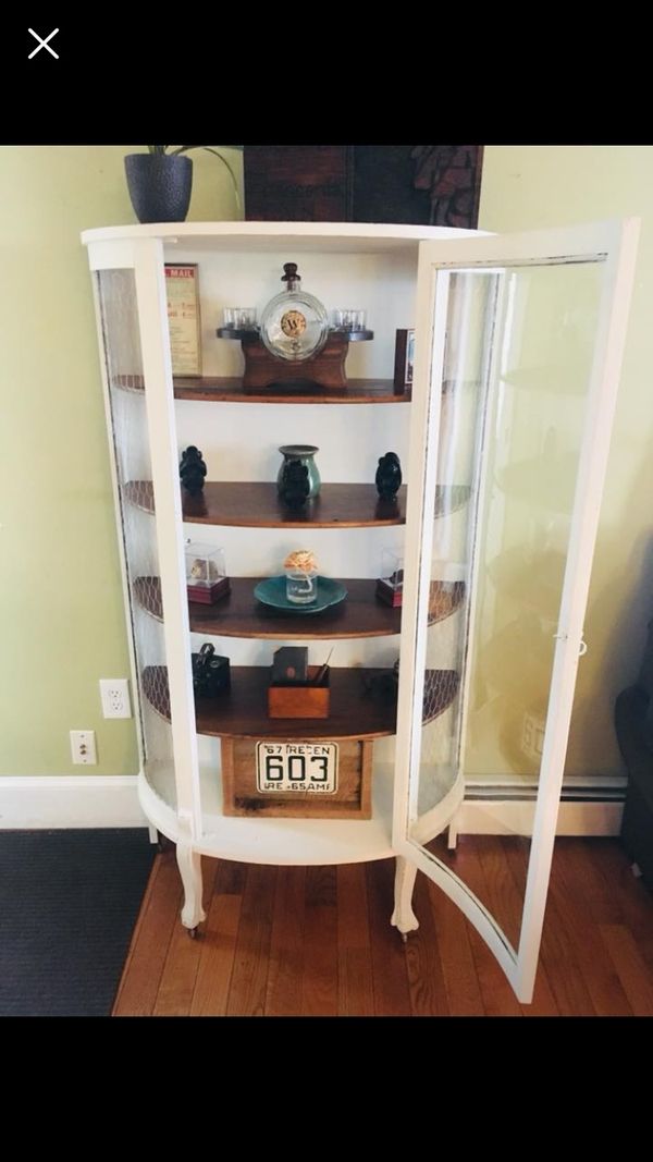 Repurposed Antique Curio Cabinet For Sale In Derry Nh Offerup