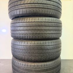 V835  245 50 20 105H  Continental  CrossContact RX   4 Used Tires 80%-90% Life 