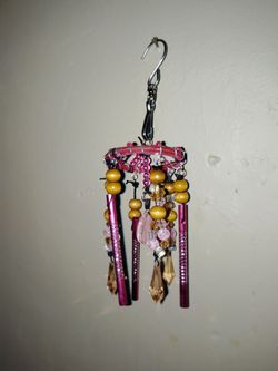 Small Pink Window Decor