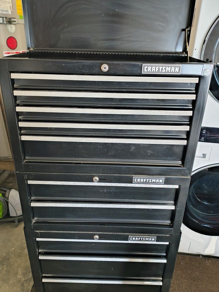 3 Tier Craftsman Tool Box