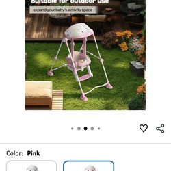 Tinytotz - Baby Swings for Infants, Portable Toddler Swing - NEW