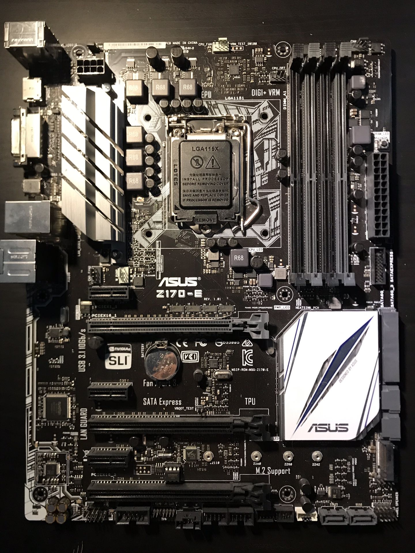 Asus Z170-E Motherboard