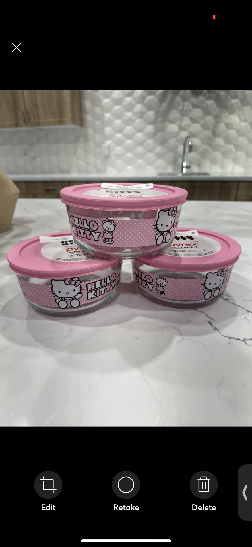 Pyrex Hello Kitty