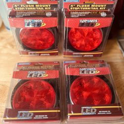 Tail Lights Led  4” Flush Mount ( Brand New) $20 Or Best Offer