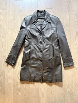 Ladies Leather Coat