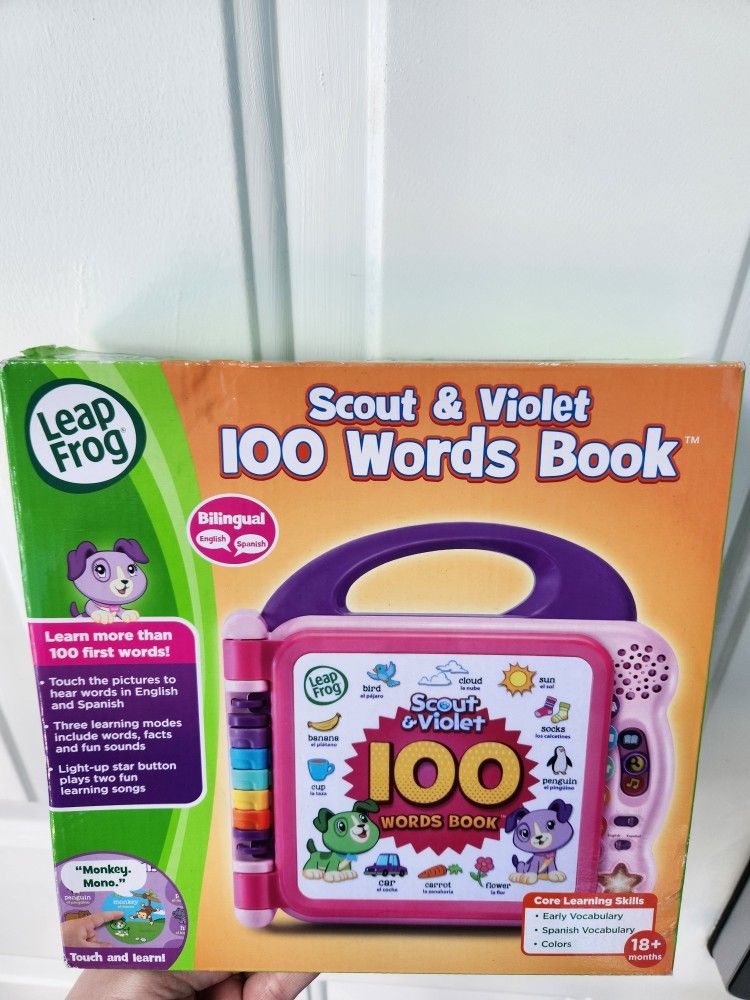 Scout And Violet 100 Words Book