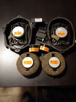 Harmon kardon Speakers/Phoenix Gold 12in Sub.