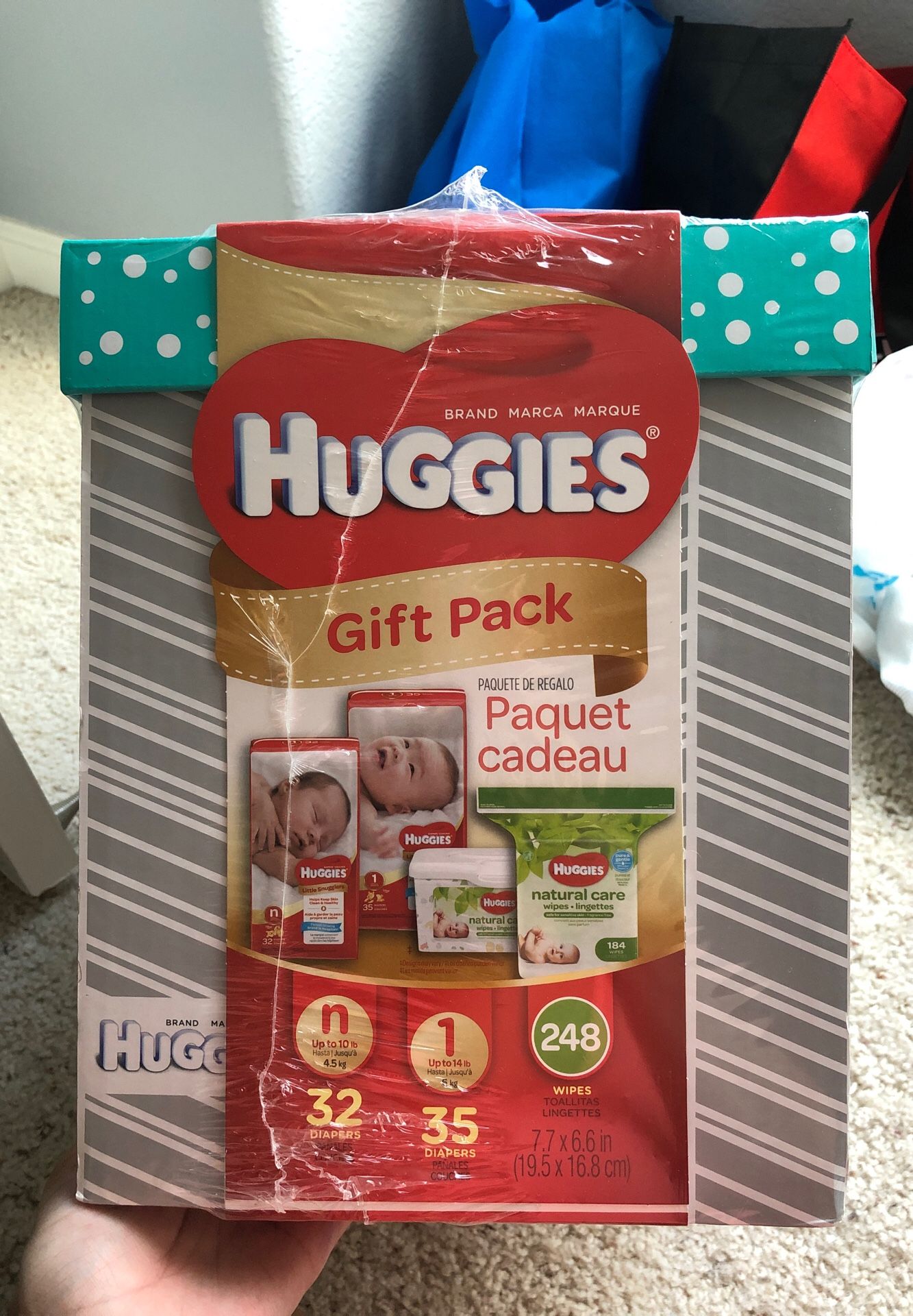 Huggies gift pack