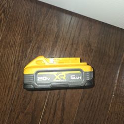 DEWALT
20V MAX XR POWERSTACK Lithium-Ion 5.0Ah Battery