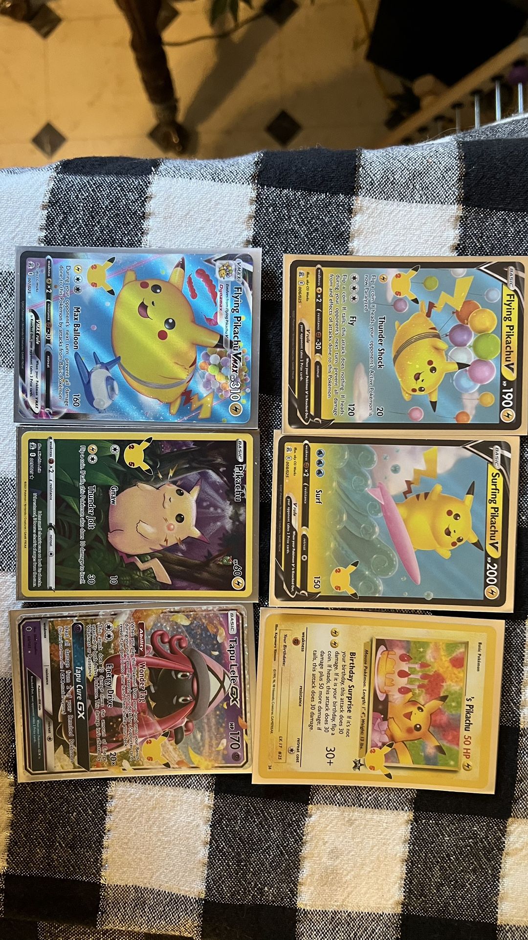 Pokémon trading cards