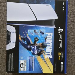 Sony PS5 Digital Edition Console- 825GB Fortnite Flowering Chaos Bundle New!