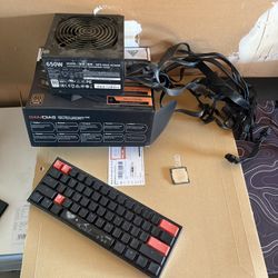 Intel i7-10700F + 2x Power Supplies + Mechanical Keyboard Bundle