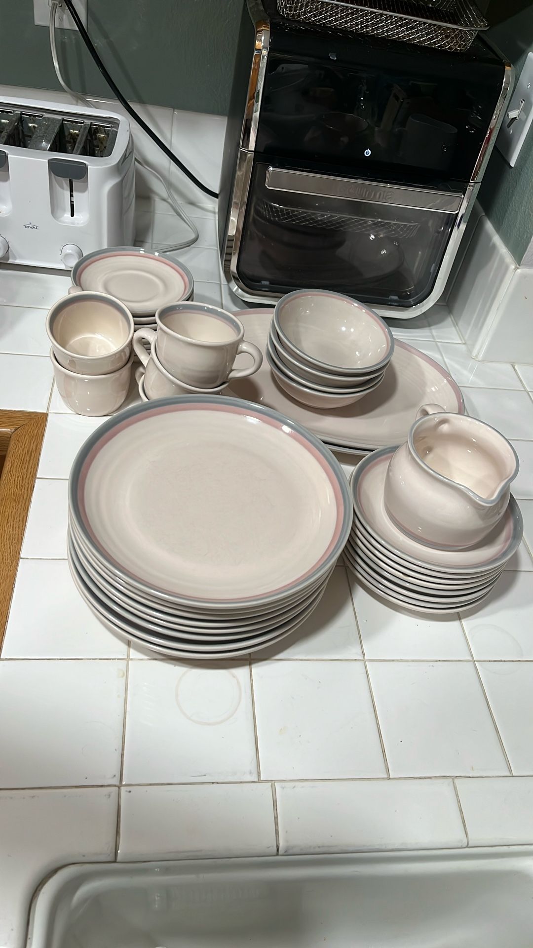 Pfaltzgraf Dishes Plates, Cups, Servers- Easter Colors!
