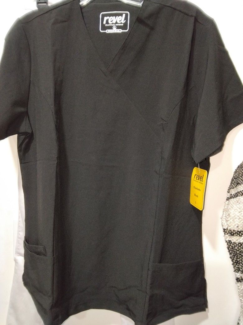Black Medical Scrubs S, M,L
