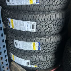 New Tires Installed/ Llantas Nuevas Instaladas 235/75/15 Good Year Tires 