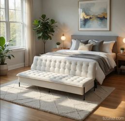 Convertible Cushioned Sofa Full Bed