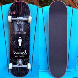 Girl Skateboards X Diamond Supply Mike Carroll Complete Skateboard