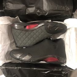 Nike Air Jordan 14 Black Ferrari Size 10
