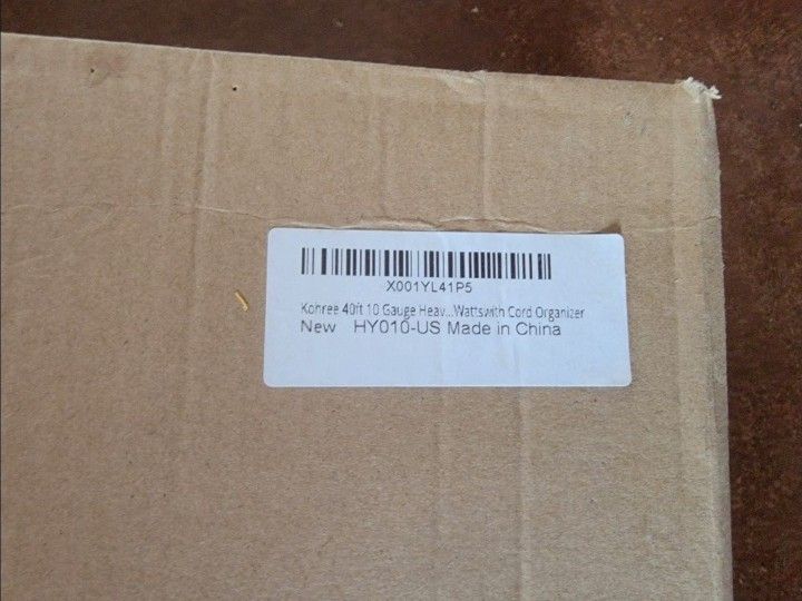 New in Box Reliance Controls Generator Power Cord 240 Volt 20FT 30 AMP