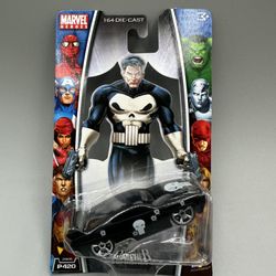 MARVEL HEROES 1:64 DIE CAST PUNISHER P420 CAR