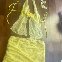 Yellow summer set
