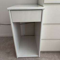 Slim side table to hold computer CPU