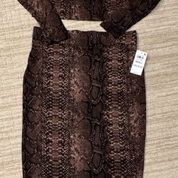 Pencil Skirt And Matching Top By Bar |||