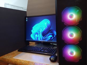 Gaming PC Computer Tower i7k, 1660ti, 16gb RAM, fast NVME, Windows 11, WiFi 📶