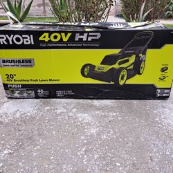 Ryobi 40v Brushless Lawn Mower 