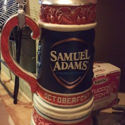 Beer Stein Sam Adams