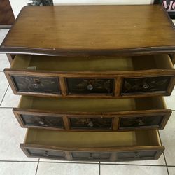 Solid Wood 3 Drawer Dresser