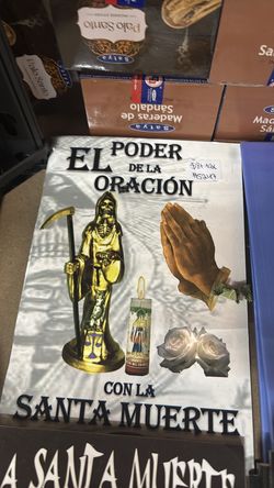 Libro en español para la Santa muerte