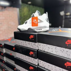 Jordan 4 White Cement