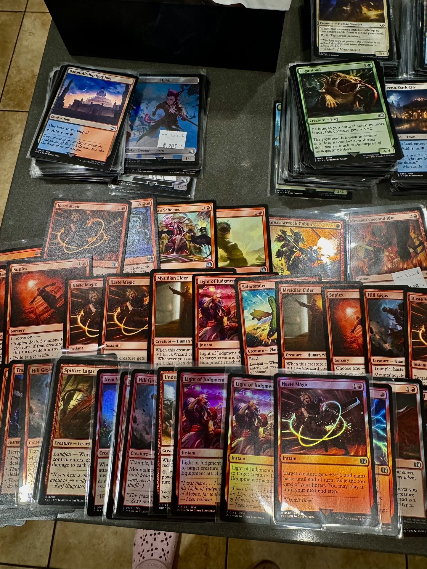 MTG Cards Final Fantasy /tarkir/aetherdrift