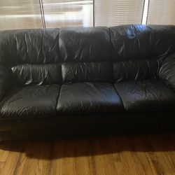 3 Piece Leather Couch Set 
