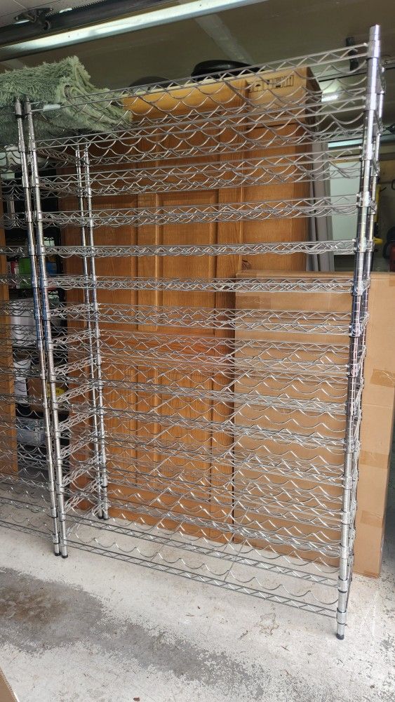 (2) NSF, Wine Storage Racks, 330 Bottles
