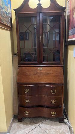 Mahogany Secretary Desk