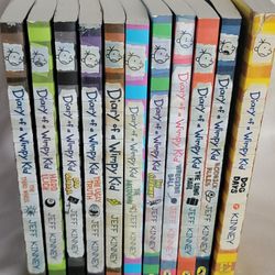 11 DIARY OF A WIMPY KID CHAPTER BOOKS 