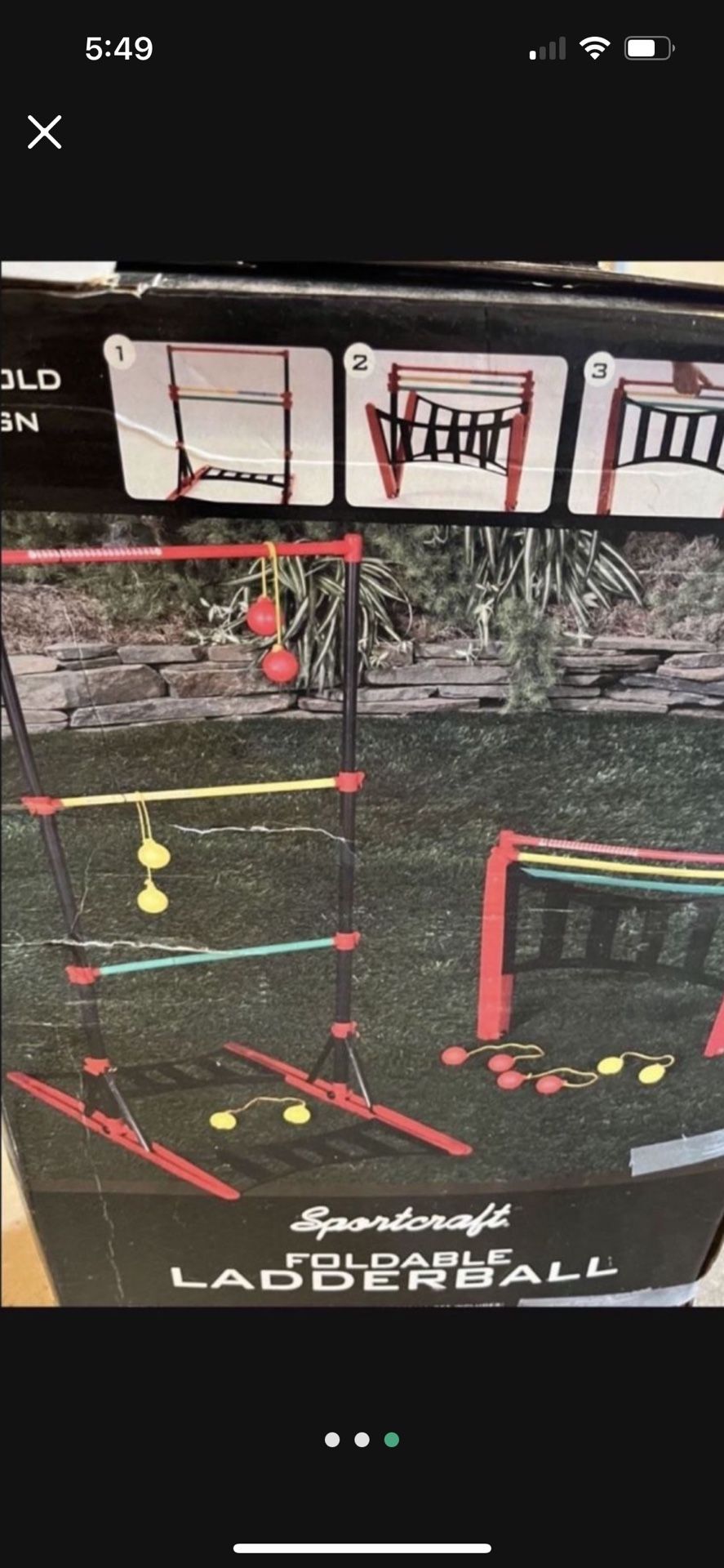 Ladderball- Foldable & hours of great fun!! 