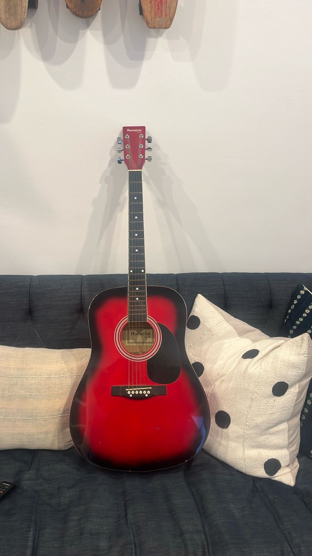 Red Guitar Huntington 