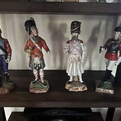 Group Of Porcelain Figures. Marked - Some German Others Italian