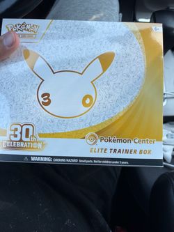 Pokemon 30th Celebration Pokemon Center ETB