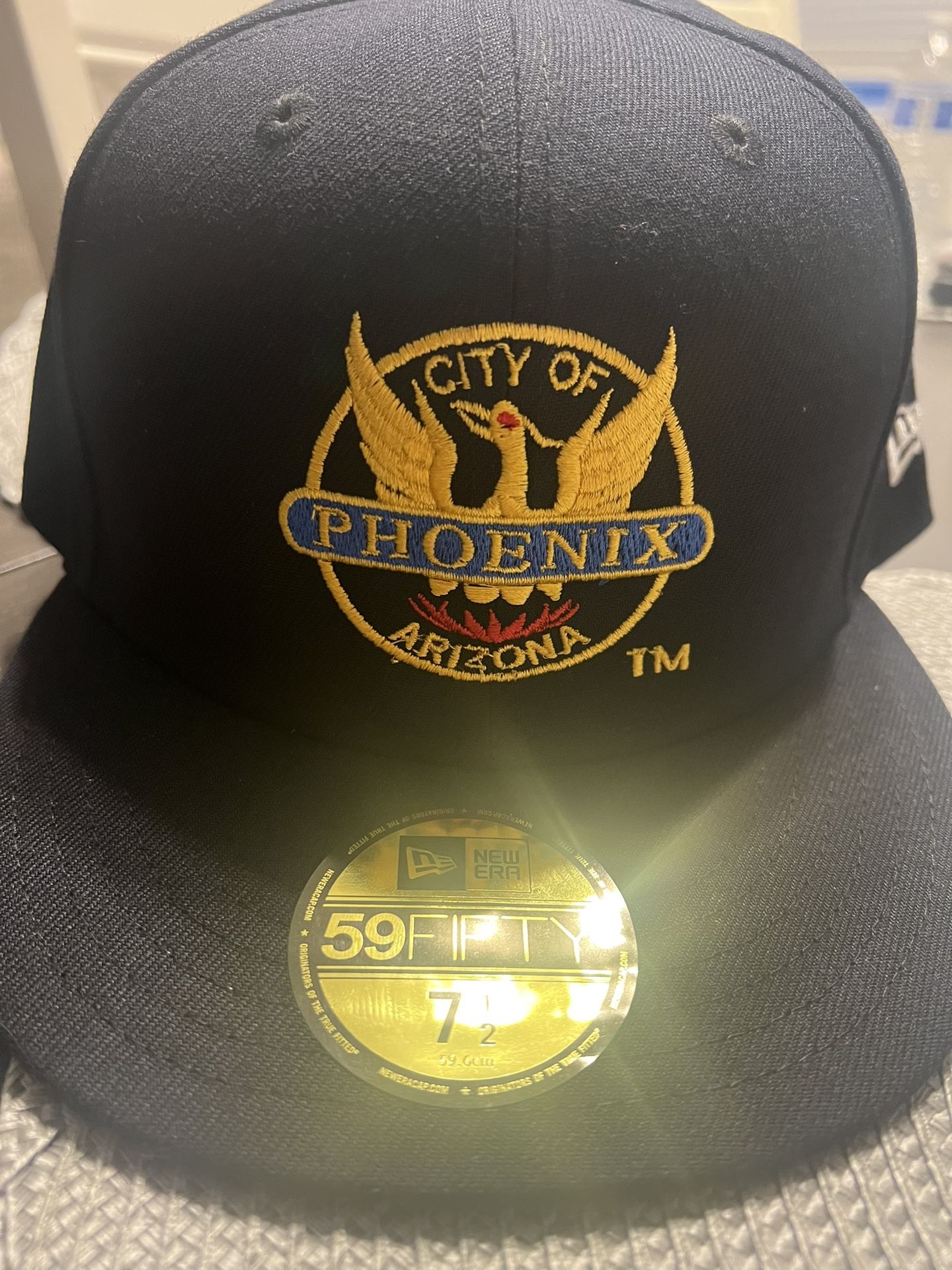 City Of PHX Hats New Era Fitted Size 7 1/2