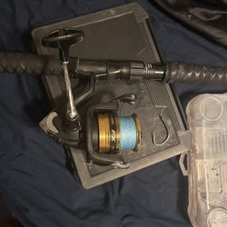 Big Catfish rod an reel combo